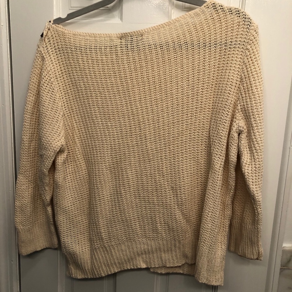 Ralph Lauren XL Cream Sweater